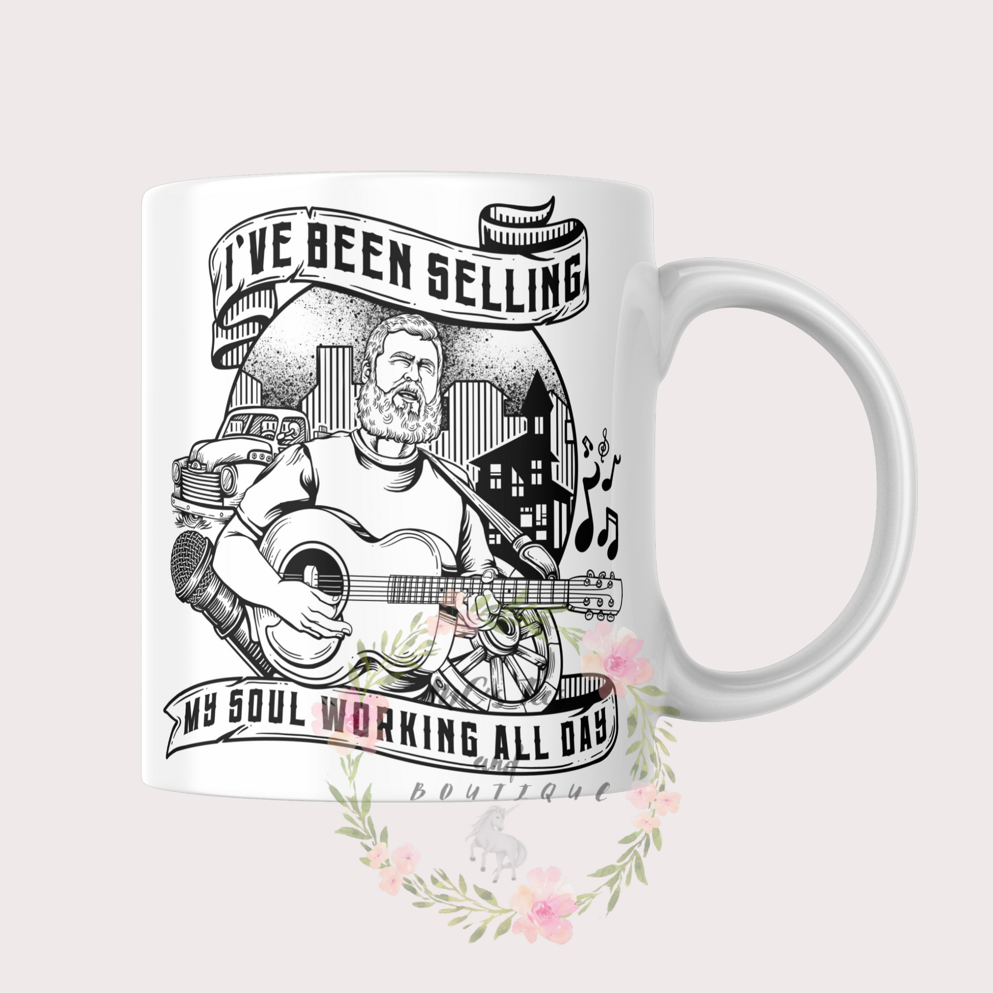 I've Been Selling My Soul Working All Day Sublimation Mug